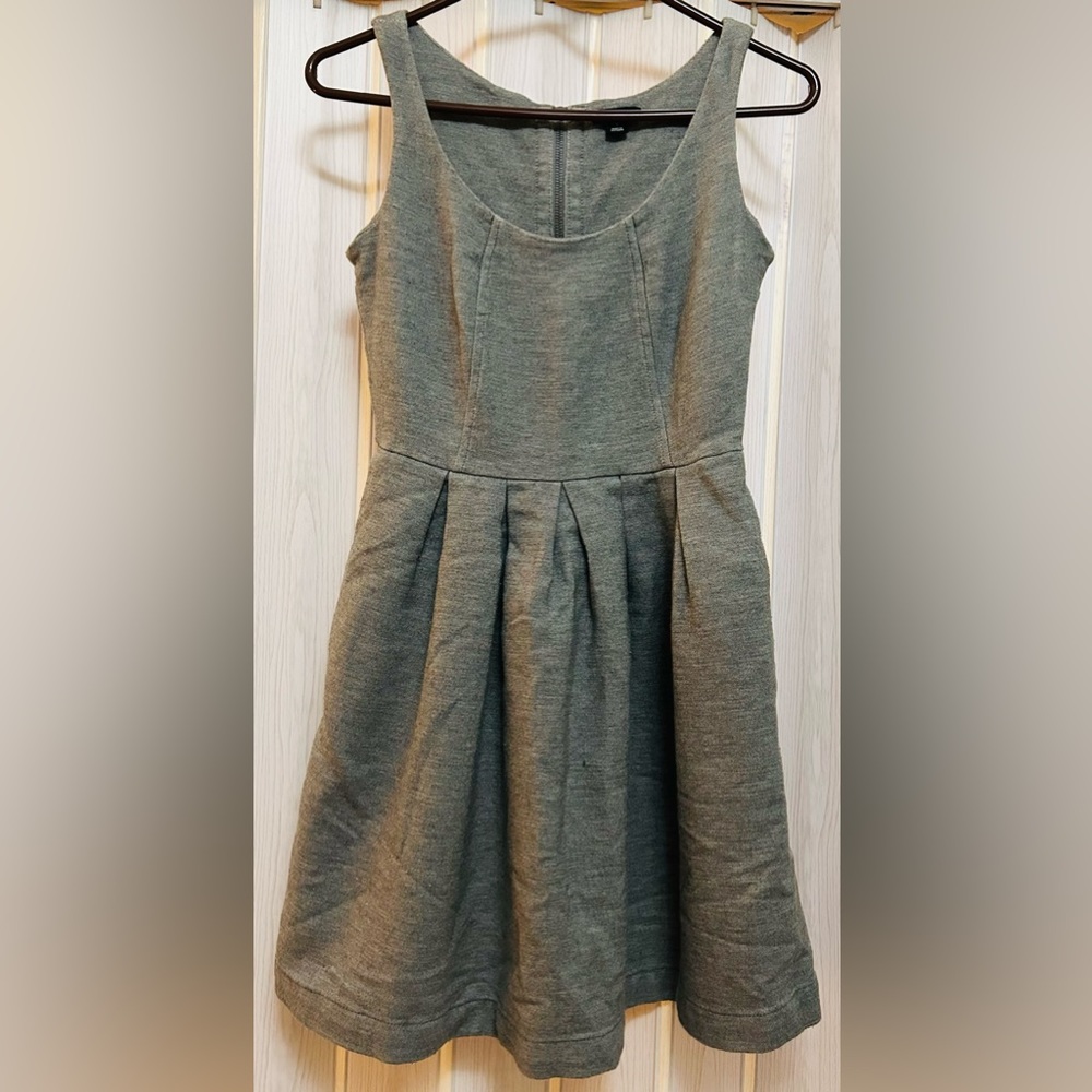 I heart Ronson gray fit and flare dress size 4